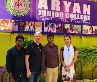 Meeting with Aryan Junior College